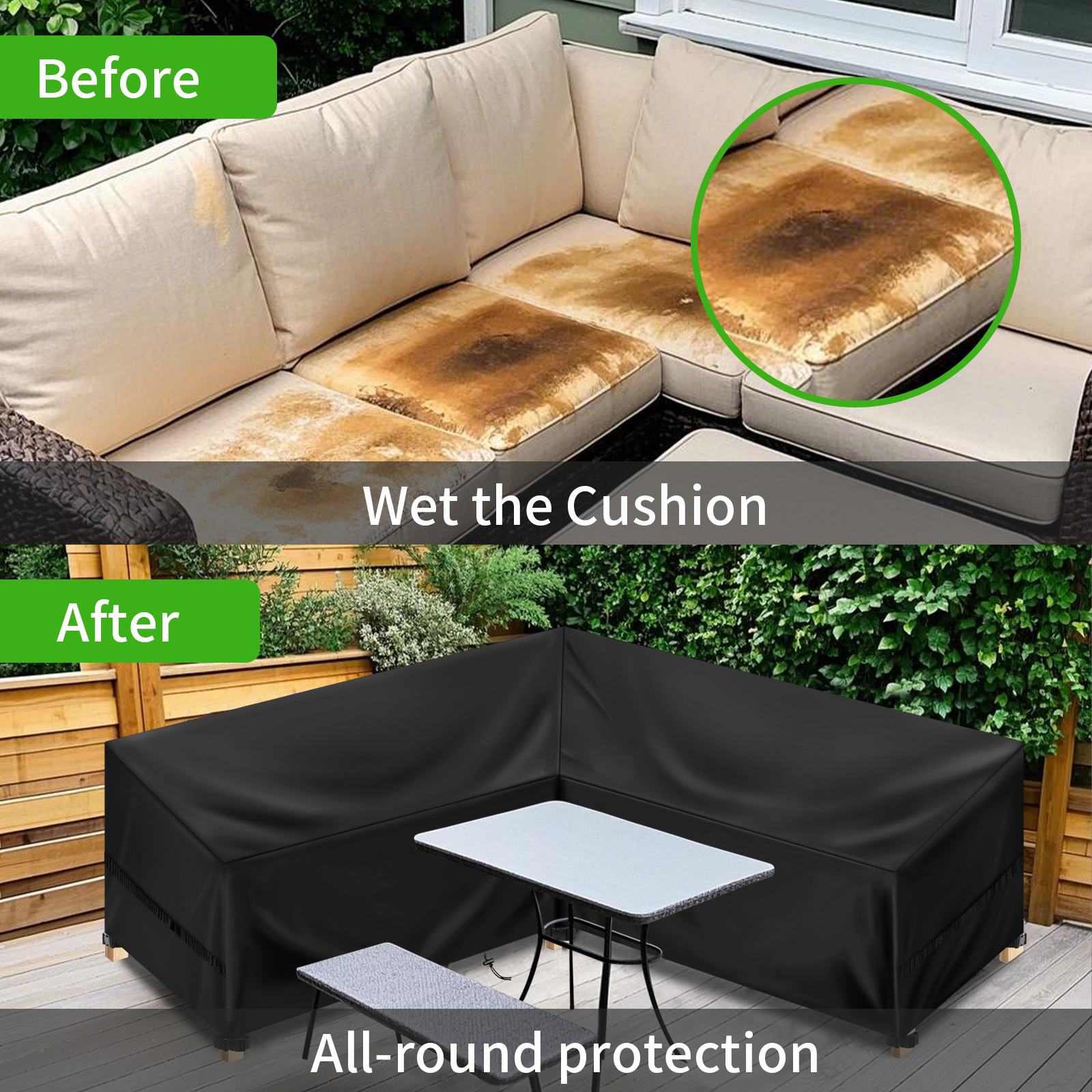 Outdoor Waterproof Sectional S - Outdoor Furniture Weatherproof incelemesi ve fiyatı