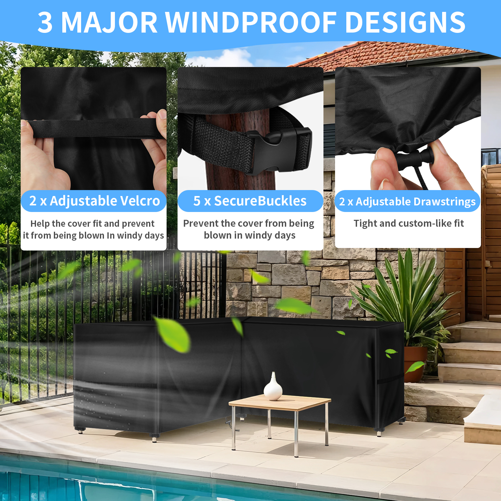 Outdoor Waterproof Sectional S - Outdoor Furniture Weatherproof incelemesi ve fiyatı