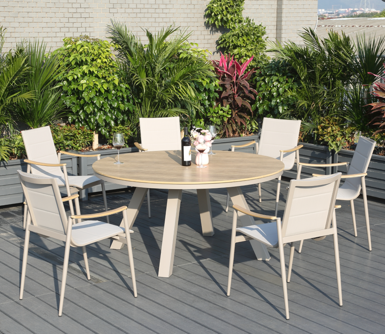 *qDurable Aluminum Frame Outdo - Outdoor Furniture Factory incelemesi ve fiyatı