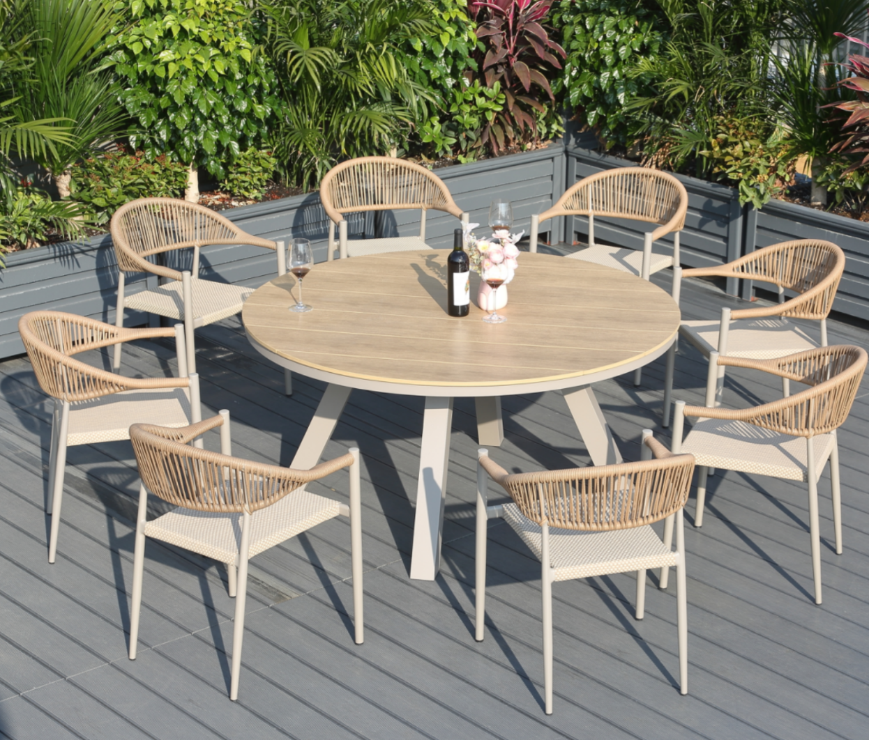 *qDurable Aluminum Frame Outdo - Outdoor Furniture Factory incelemesi ve fiyatı