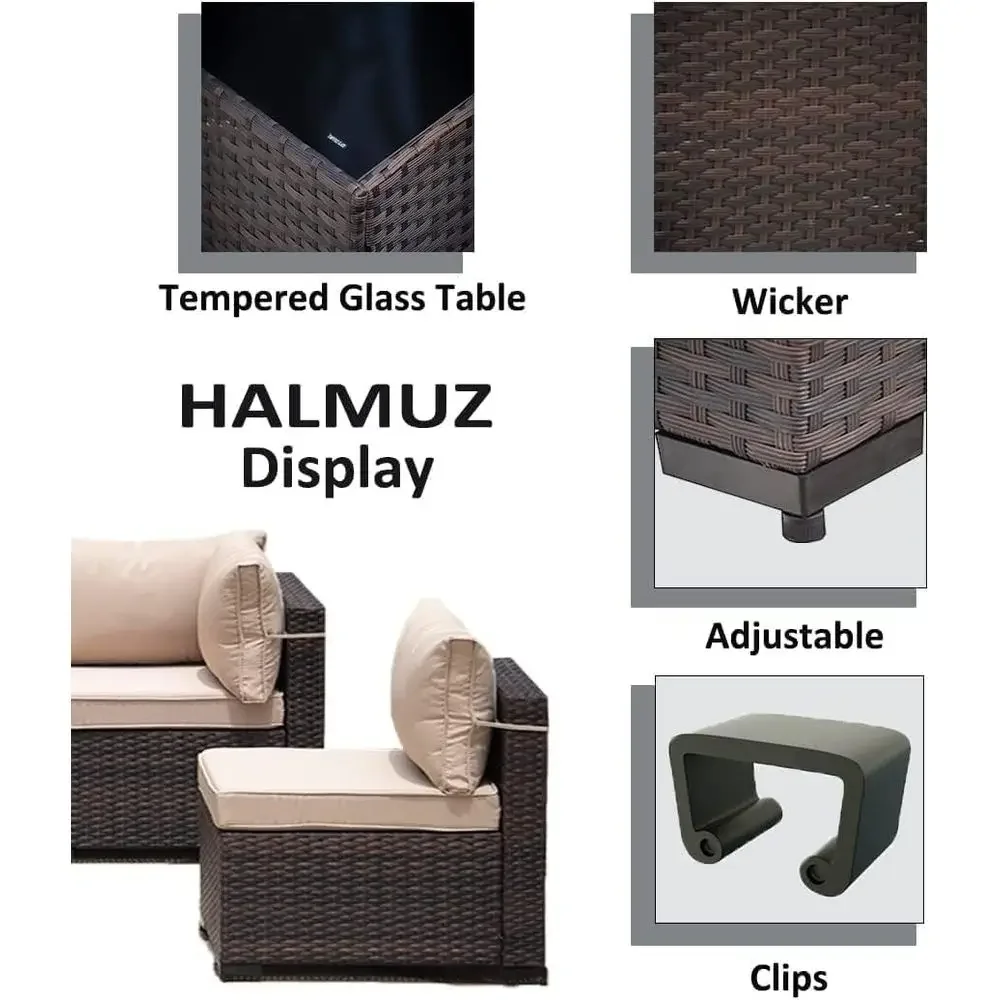8-Piece Outdoor Patio Furnitur - Outdoor Furniture Fire Table incelemesi ve fiyatı