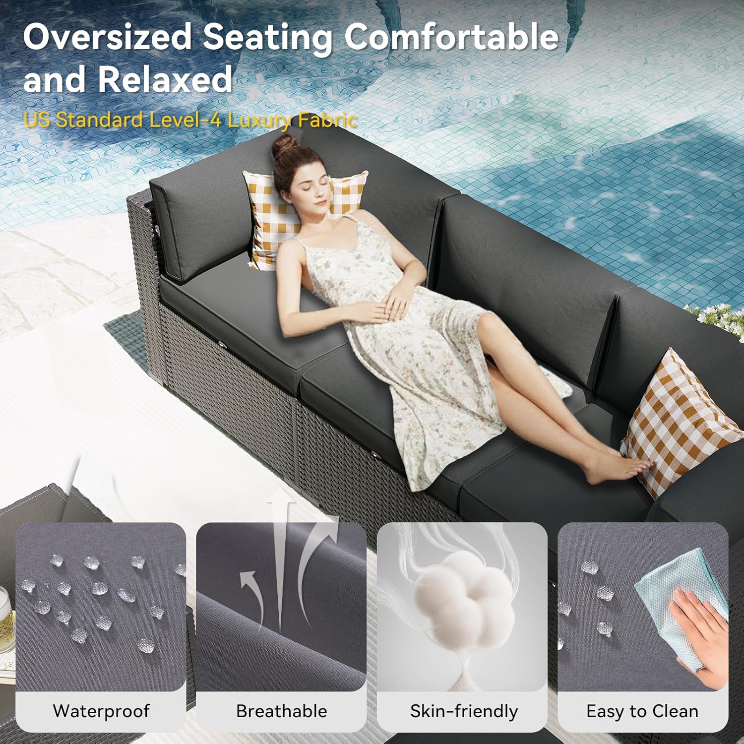 Patio Furniture Set with Fire  - Outdoor Furniture Fire Table incelemesi ve fiyatı