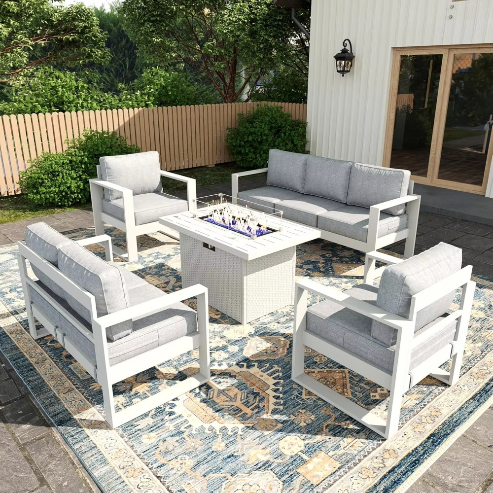 Terrace Seat Set Balcony Furni - Outdoor Furniture Fire Table incelemesi ve fiyatı