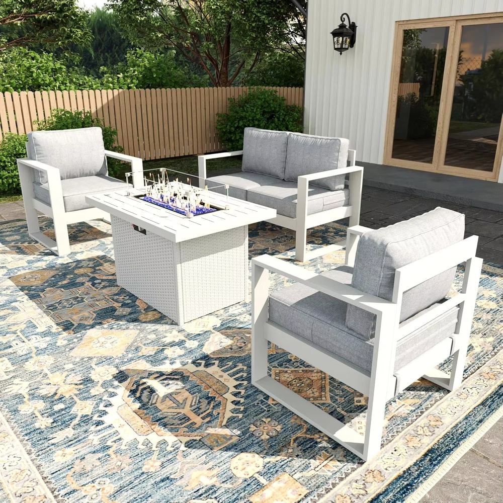 Terrace Seat Set Balcony Furni - Outdoor Furniture Fire Table incelemesi ve fiyatı