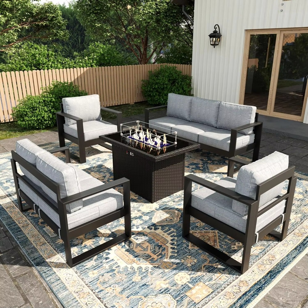 Terrace Seat Set Balcony Furni - Outdoor Furniture Fire Table incelemesi ve fiyatı
