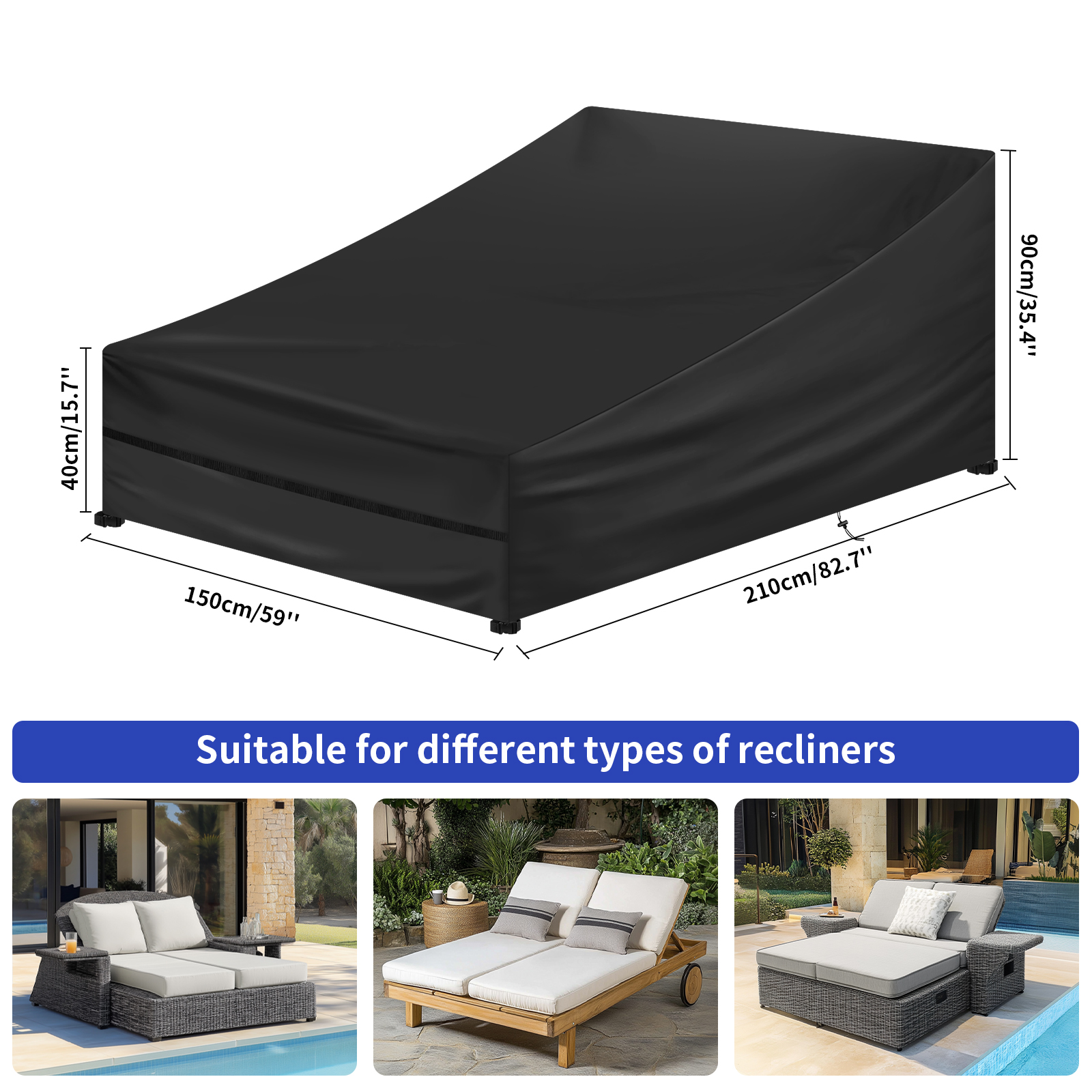 Waterproof Double/Single Wide  - Outdoor Furniture Weatherproof incelemesi ve fiyatı
