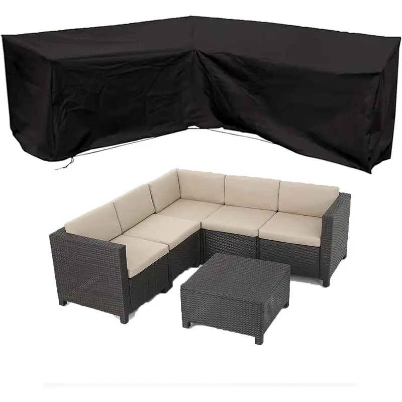 Anti-UV L-shaped Outdoor Sofa  - Outdoor Furniture Weatherproof incelemesi ve fiyatı