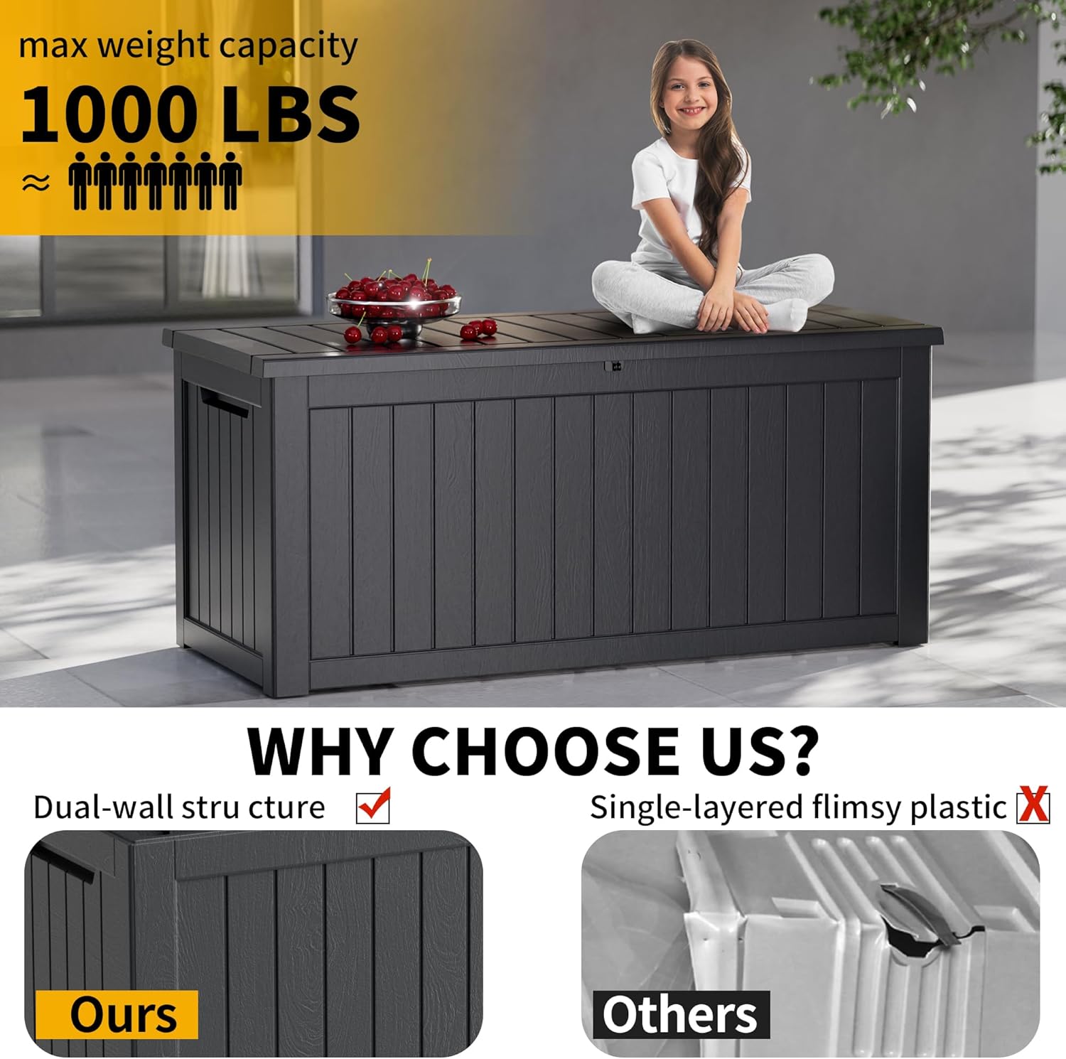 270-Gallon Ultra-Large Outdoor - Outdoor Furniture Warehouse incelemesi ve fiyatı