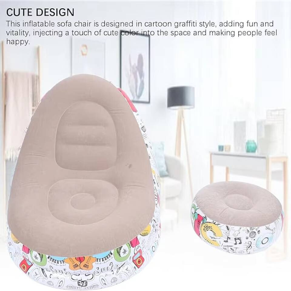 Modern Eco-flocked PVC Inflata - Outdoor Furniture Factory incelemesi ve fiyatı