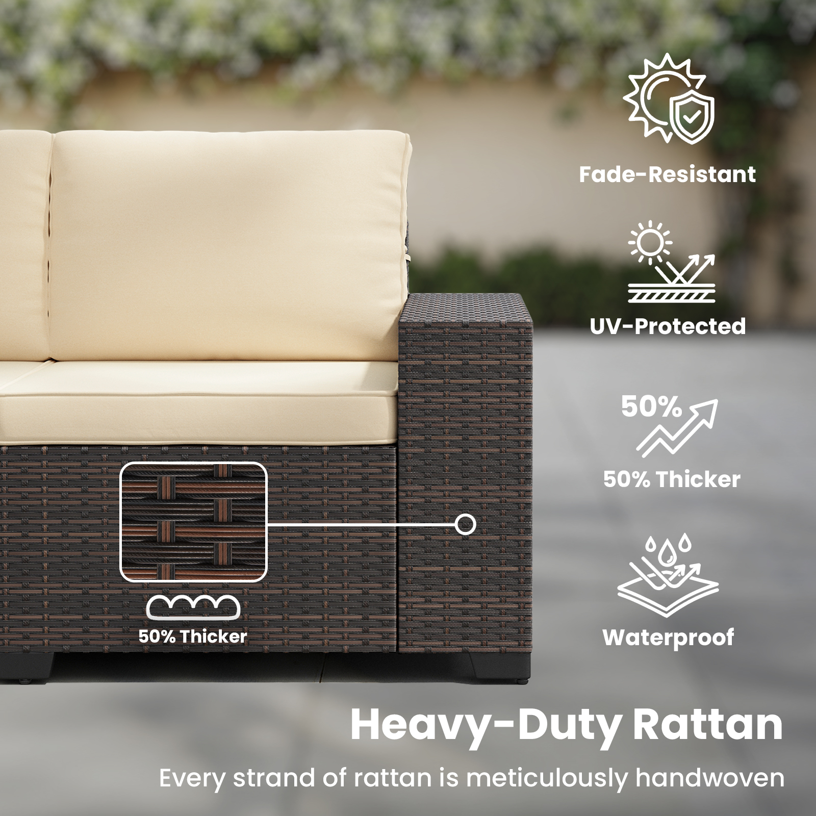 7 Piece Patio Furniture Set wi - Outdoor Furniture Fire Table incelemesi ve fiyatı