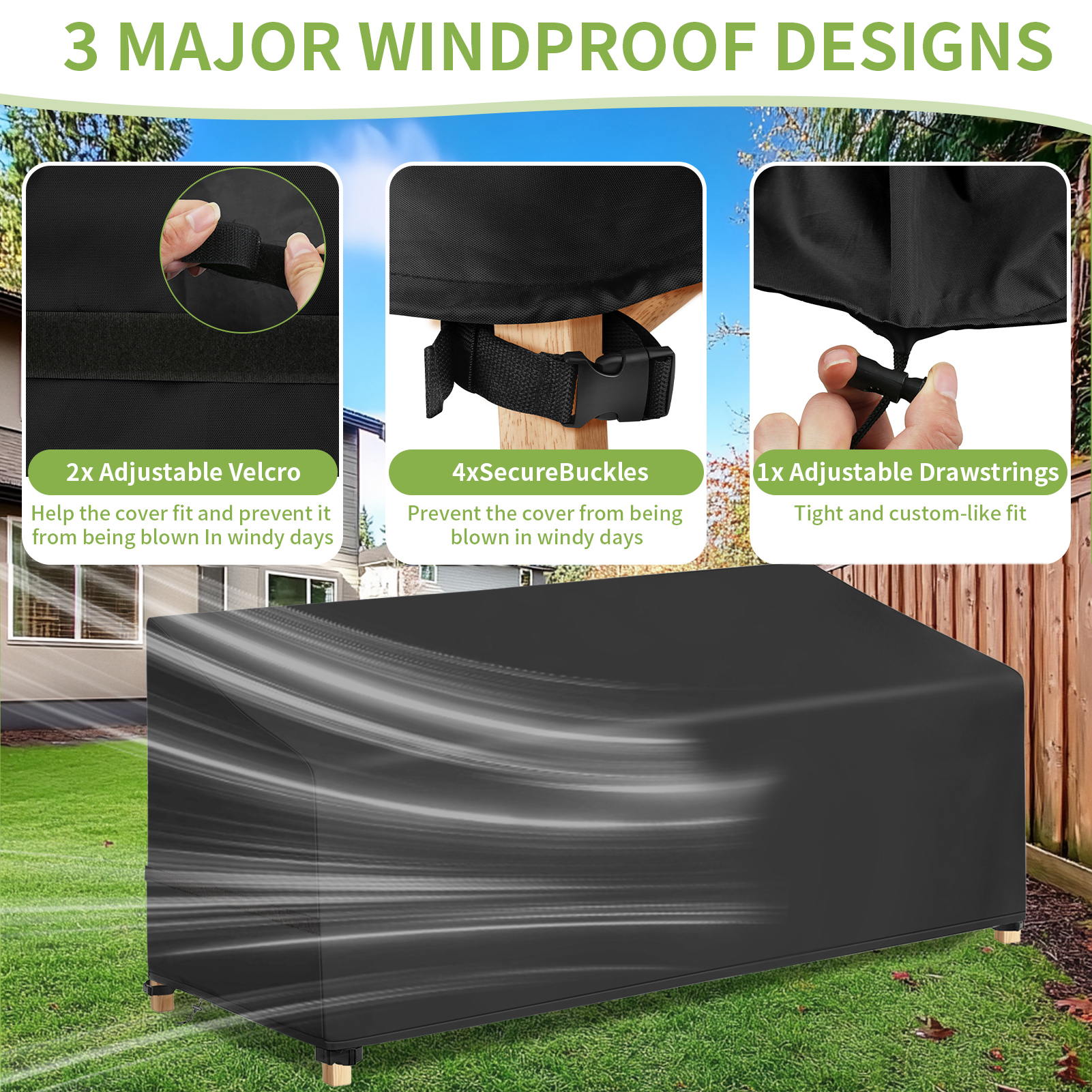 Waterproof Patio Chair Dust Co - Outdoor Furniture Weatherproof incelemesi ve fiyatı