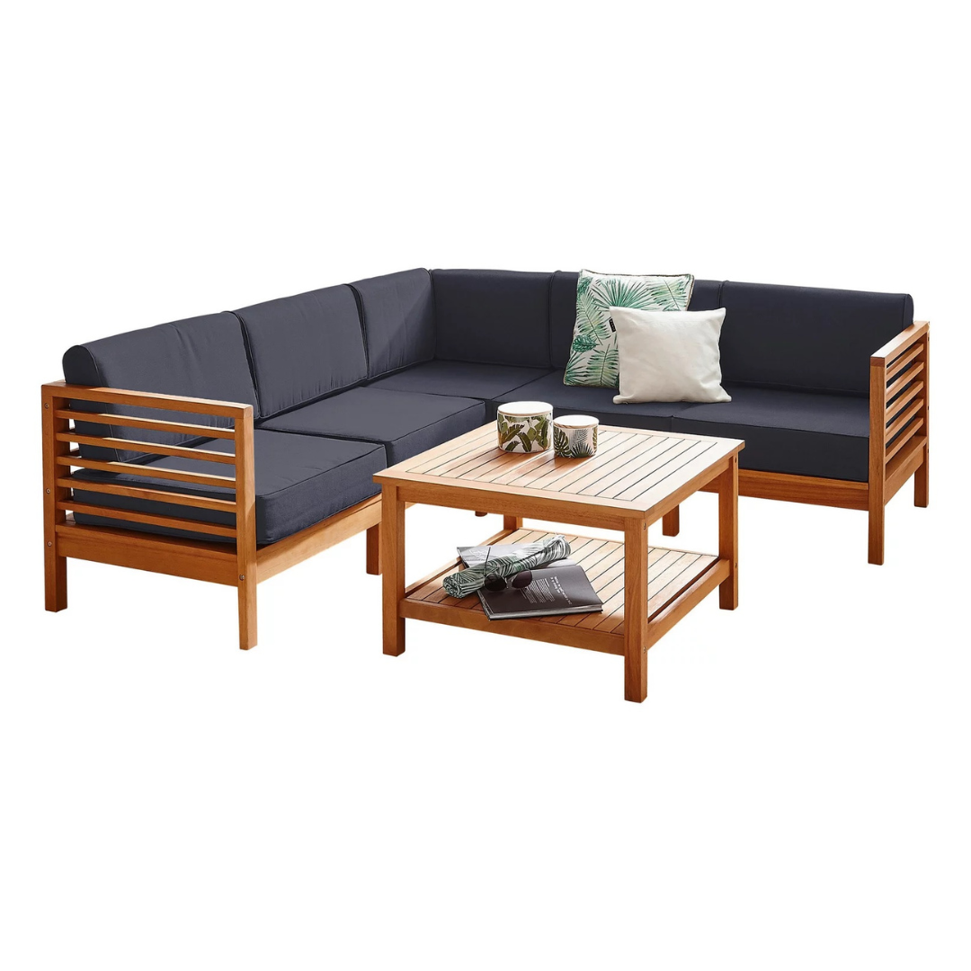 Modern Outdoor Teak Wood Sofa  - Outdoor Furniture Warehouse incelemesi ve fiyatı